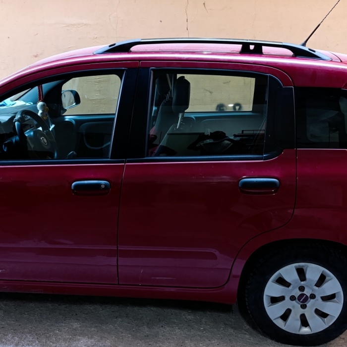 Fiat Panda 319 üst Tavan Çıtası Aluminyum Tavan Çıtası Taşıyıcı Bar Paw Plus 2013- Sonrasi Siyah