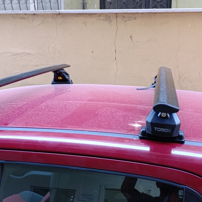Fiat Panda 319 Portbagaj Tavan Taşıyıcı Bar 2013- Sonrasi Siyah