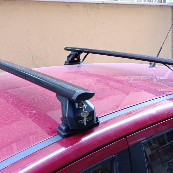 Fiat Panda 319 Portbagaj Tavan Taşıyıcı Bar 2013- Sonrasi Siyah
