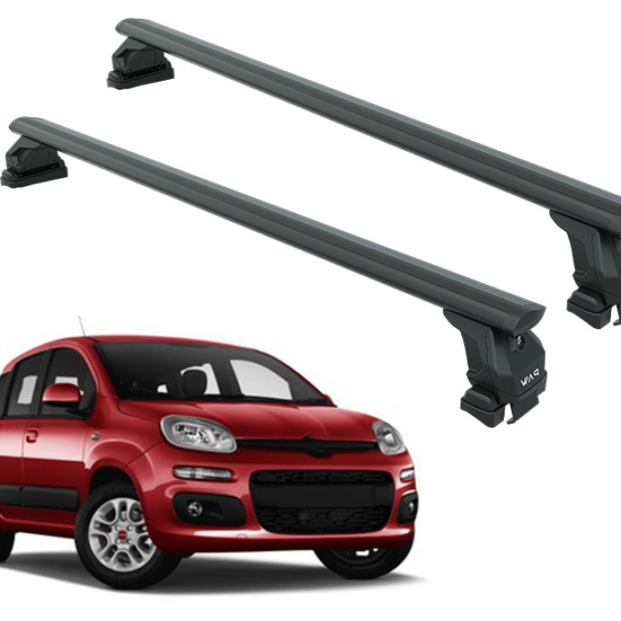 Fiat Panda 319 Portbagaj Tavan Taşıyıcı Bar 2013- Sonrasi Siyah