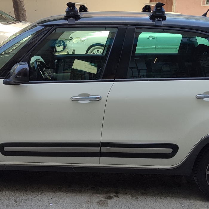 Fiat 500L Oluksuz Portbagaj Ara Atkısı Gri Set 2017- Sonrası