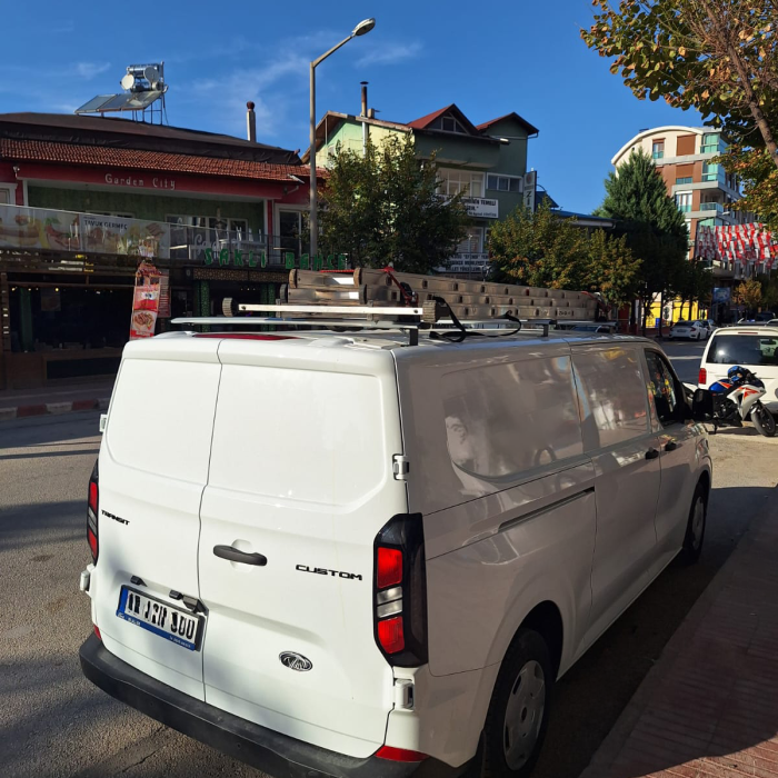 Opel Combo Alüminyum Üst Merdiven Taşıyıcı Tavan Yük Sabitleyici Bar 2018- Sonrası 2 Adet