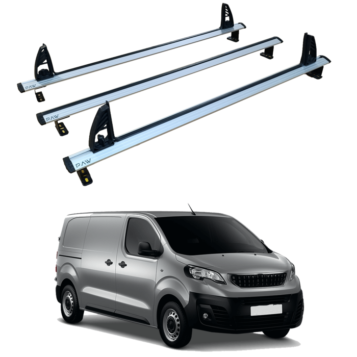 Fiat Scudo Alüminyum Üst Merdiven Taşıyıcı Tavan Yük Sabitleyici Bar 3 Adet