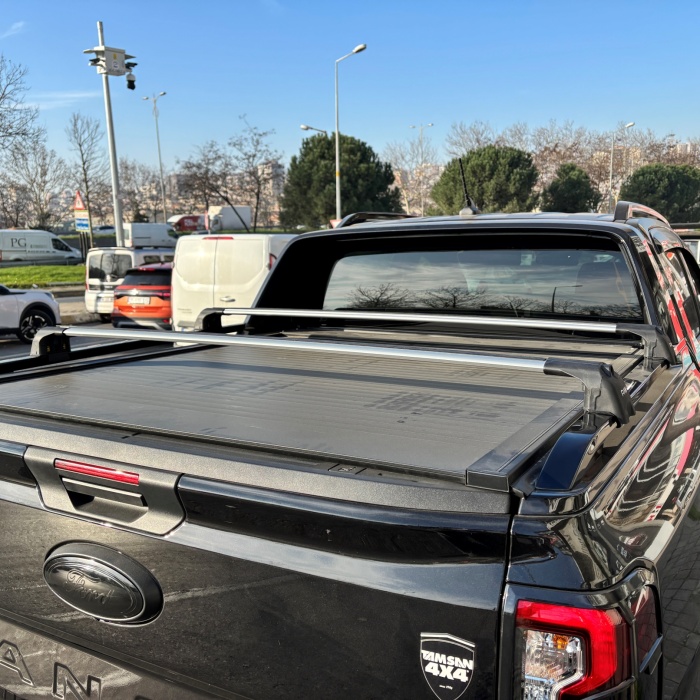 Ford Ranger Wiltrack Kargo Taşıyıcı Çapraz Çubukları 2022- Sonrası Gri