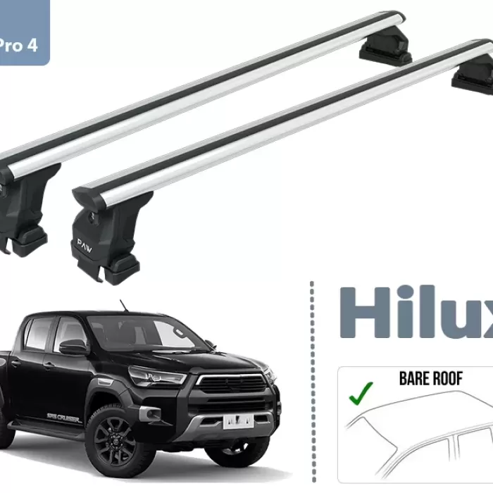 Toyota Hilux Ara Atkısı Tavan Portbagaj Taşıyıcı Gri