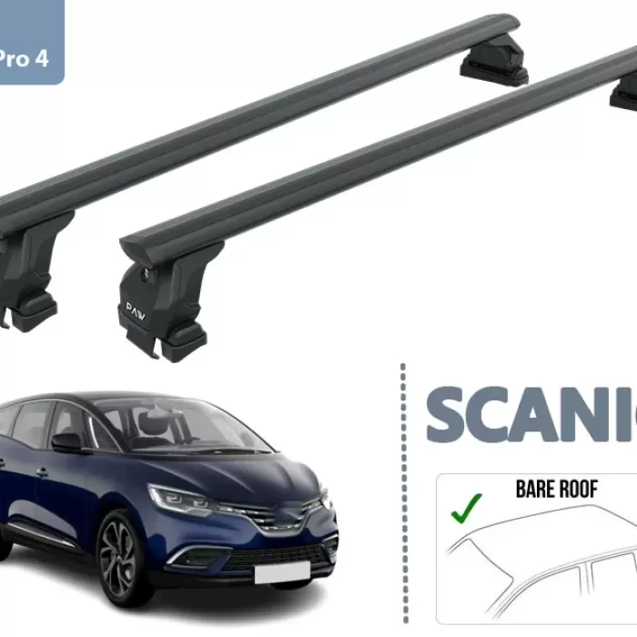 Renault Scenic Portbagaj Taşıyıcı Ara Atkisi 2013-2016 Siyah