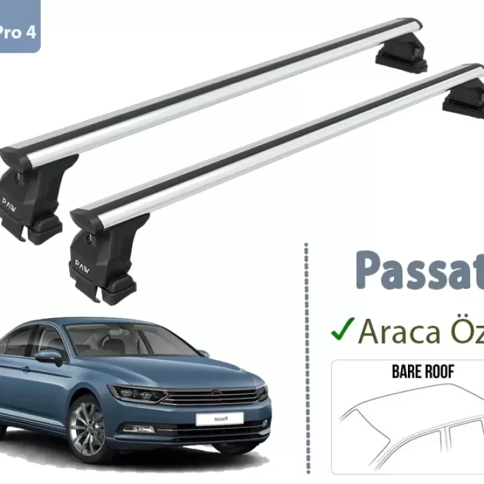Volkswagen Passat B7 Ara Atkisi Tavan Sistemleri 2011-2015 Gri