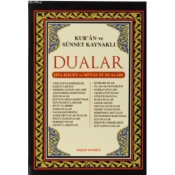 Kurân Ve Sünnet Kaynaklı Dualar