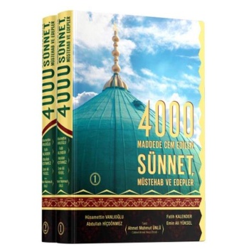 4000 Sünnet, Müstehab ve Edepler - 2 Cilt Takım