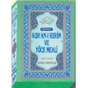 Kuran-ı Kerim Meali (Üçlü-005, Rahle Boy, Samua, Kutulu, Yaldızlı)