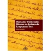 Osmanlı Türkçesini Okuma ve Anlamada Arapçanın Yeri