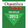 Osmanlıca Dergi 2013 Sayıları (Tümü)
