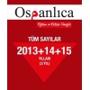 Osmanlıca Dergi 2013+2014+2015 Sayıları (Tümü)
