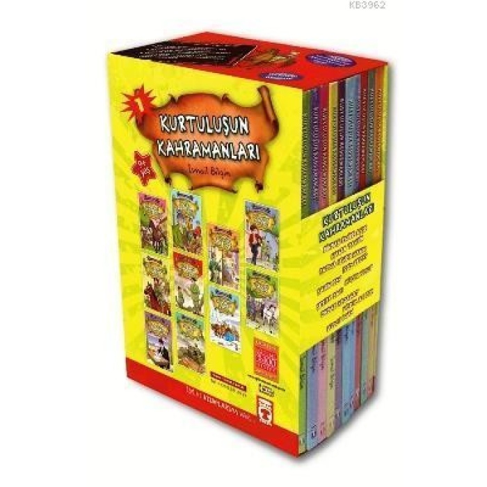 Kurtuluşun Kahramanları 1 (10 Kitap, Set)