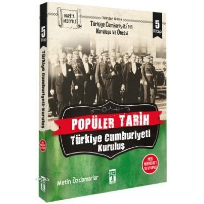 Popüler Tarih Türkiye Cumhuriyeti: Kuruluş - Set (5 Kitap)