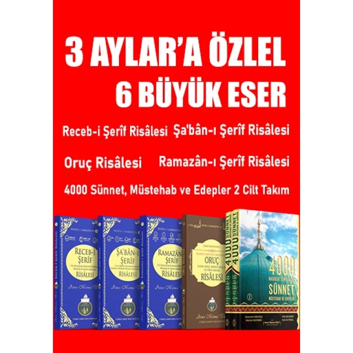 3 Aylar Seti ( 2. Set ) - Cübbeli Ahmet Hoca