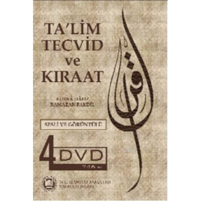 Talim, Tecvid ve Kıraat (DVD); Sesli Görüntülü, 4 DVD Set