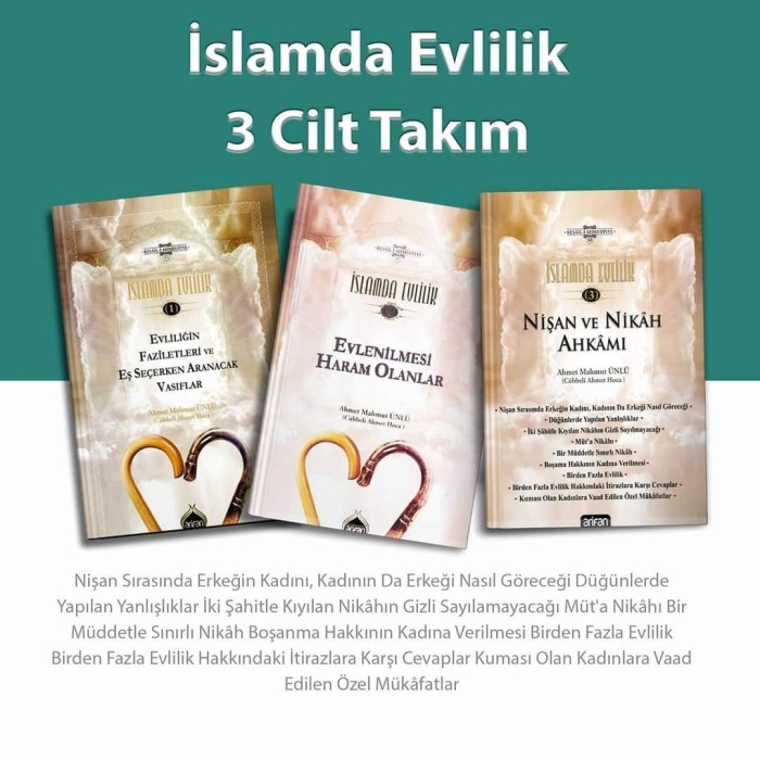 İslamda Evlilik Serisi 3 Kitap Set