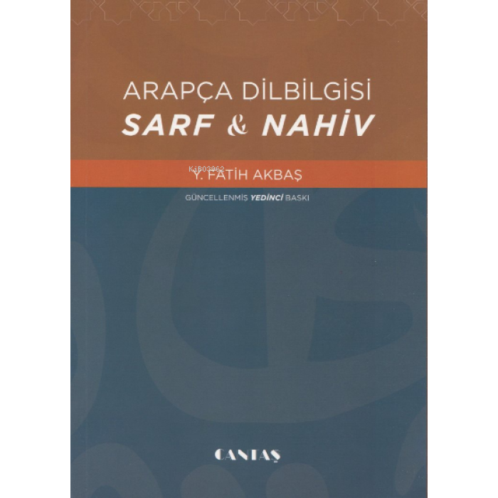 Arapça Dilbilgisi Sarf ve Nahiv