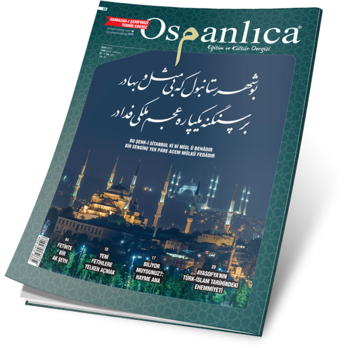 Mayıs 2019 Osmanlıca Dergisi