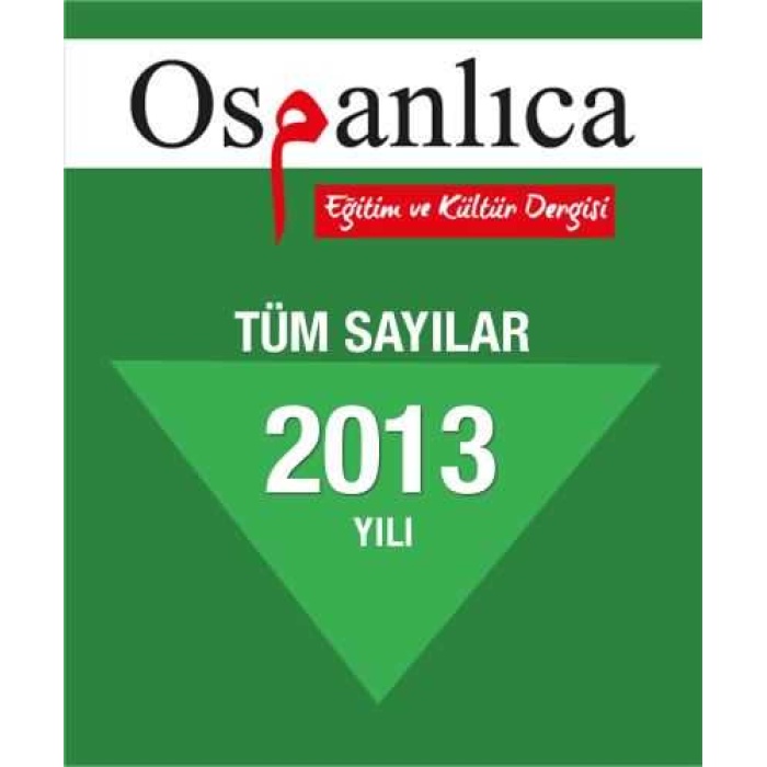 Osmanlıca Dergi 2013 Sayıları (Tümü)