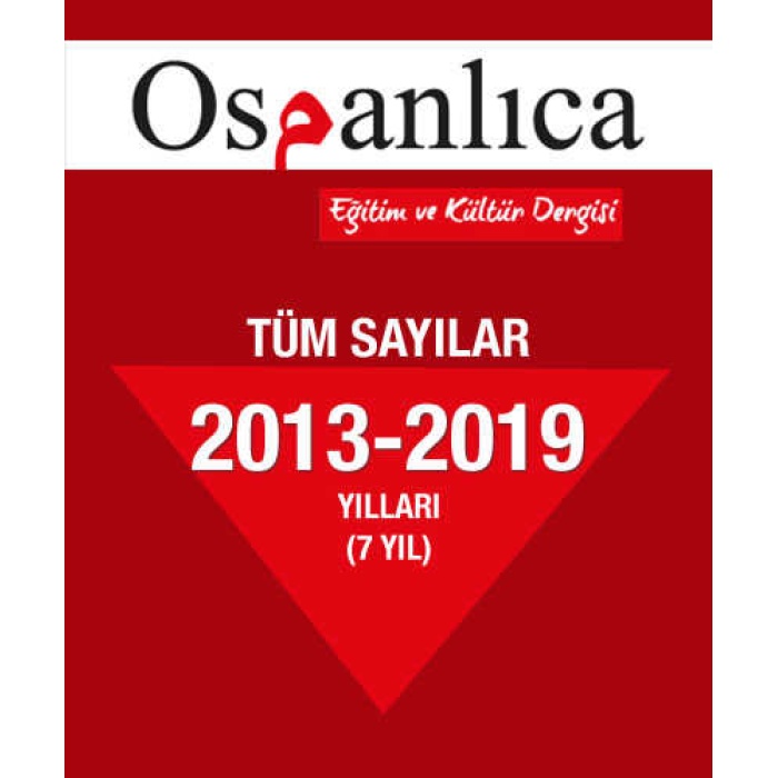 Osmanlıca Dergi 2013+14+15+16+17+18+19 Sayıları (Tümü)