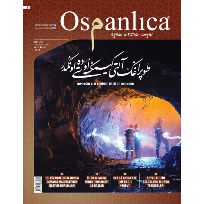 Mart 2021 Osmanlıca Dergisi