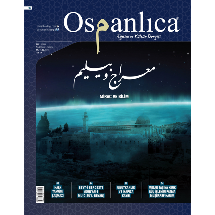 Nisan 2021 Osmanlıca Dergisi