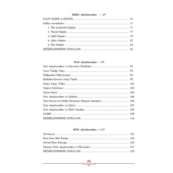 Nebiler Silsilesi - 1 (Ders Kitabı) - Osman Nuri Topbaş