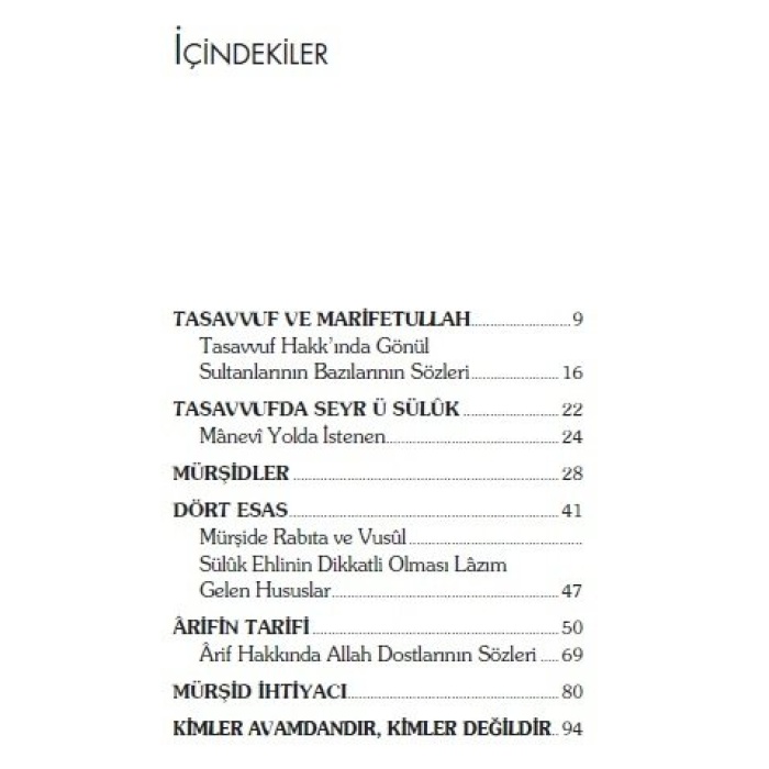 Rehber Kitaplar Serisi - 3 / Tasavvuf ve Marifetullah - Musa Topbaş
