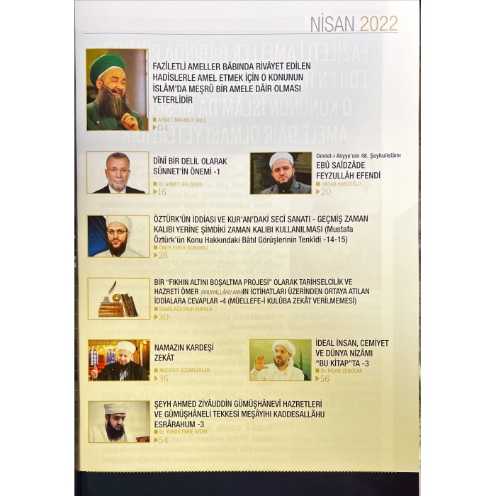 Lalegül Dergisi Nisan 2022 Sayısı
