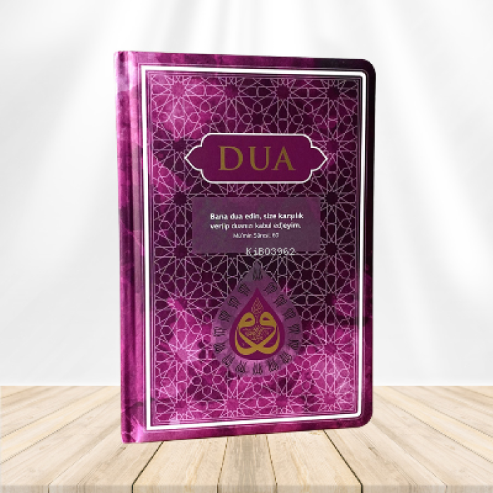 Dua (Evrâd-ı Şerîfe) Büyük Boy - Arapça+Türkçe - Lila (Genişletilmiş Yeni Baskı)