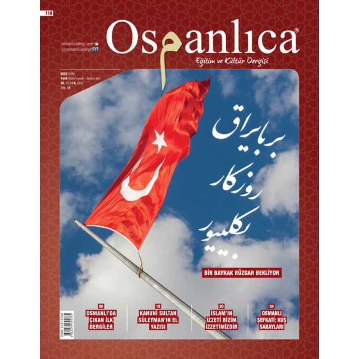 Ekim 2022 Osmanlıca Dergisi