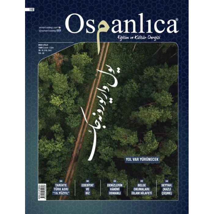 Aralık 2022 Osmanlıca Dergisi