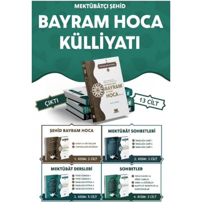 Şehid Bayram Hoca Külliyatı 13 Kitap