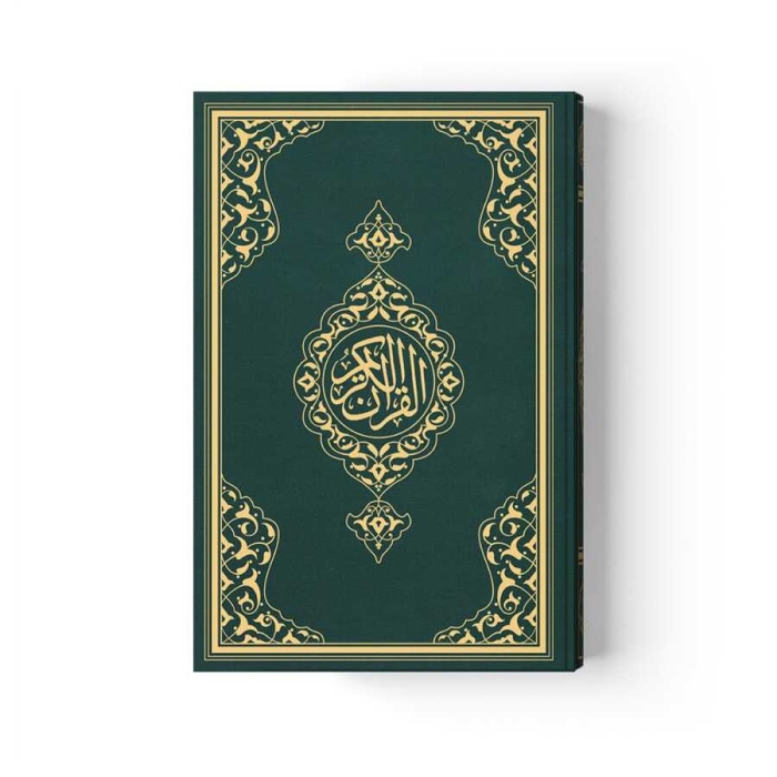 Orta Boy Kuran-ı Kerim (Yeşil, Mühürlü)