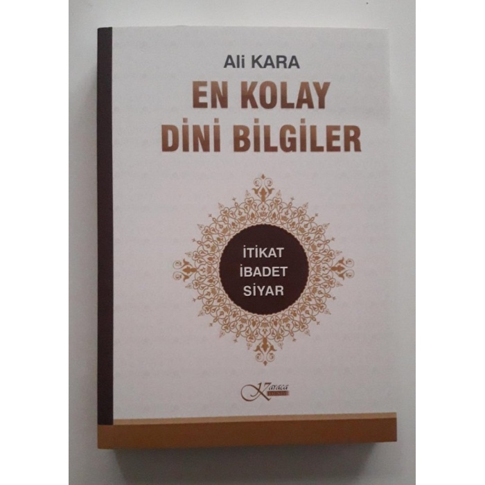 En Kolay Dini Bilgiler Karton Kapak (Ali Kara Hoca)