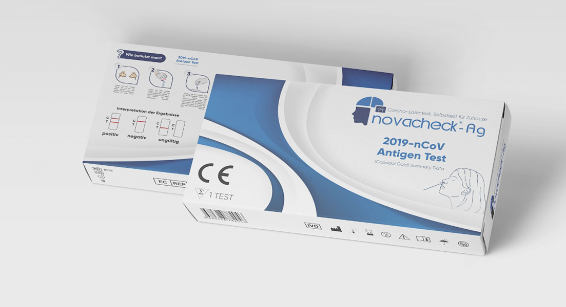 Novacheck Hızlı Antijen ( Sürüntü ) Test Kiti 10Lu