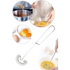 Paslanmaz Çelik Çırpma Teli Karıştırıcı Saplı Yumurta Çırpıcı