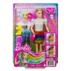 Barbie, Leopar Desenli Saçlar Bebeği | 3-7 Yaş