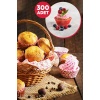 Kek Kapsülü Cupcake Muffin Kağıdı 300 Adet ( 3 Paket)