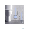 Silikon Bükülebilir Tuvalet WC Temizlik Fırçası