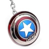 Captain America Kalkan Metal Gümüş Anahtarlık