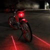 Bisiklet Lambası Lazer Şeritli Güvenlik Arka Stop Lamba Led Işık