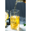 Good Morning Dikdörtgen Isıya Dayanıklı Borosilikat Kokteyl Meşrubat Bardağı 380 Ml | Kare Bardak 14 cm