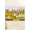 42 Parça Çocuk Eğitici Yapboz Çocuk Puzzle | Çocuk Puzzle Parktaki Çocuklar Büyük Boy PB-09
