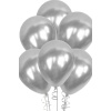 Metalik Gümüş Balon 30 Adet | 5 Inç Metalik Silver Balon Seti