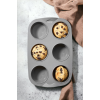 Silikon 8 Dilimli Yuvarlak Kek Parfe Tatlı Kalıbı | Silikon Fırın Kek Pişirme Kalıbı 25 cm