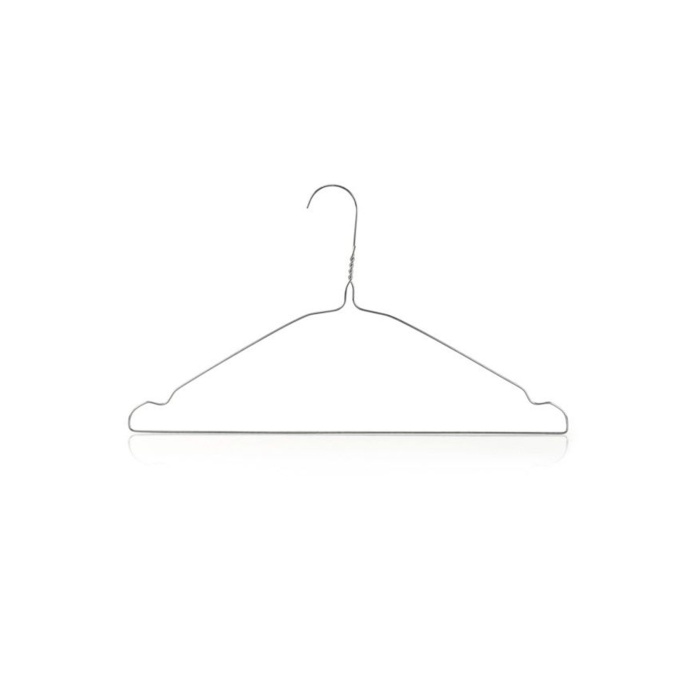 10 Adet Metal Yetişkin Kıyafet Elbise Askısı | Metal Dayanıklı Elbise Kıyafet Askısı 40 cm