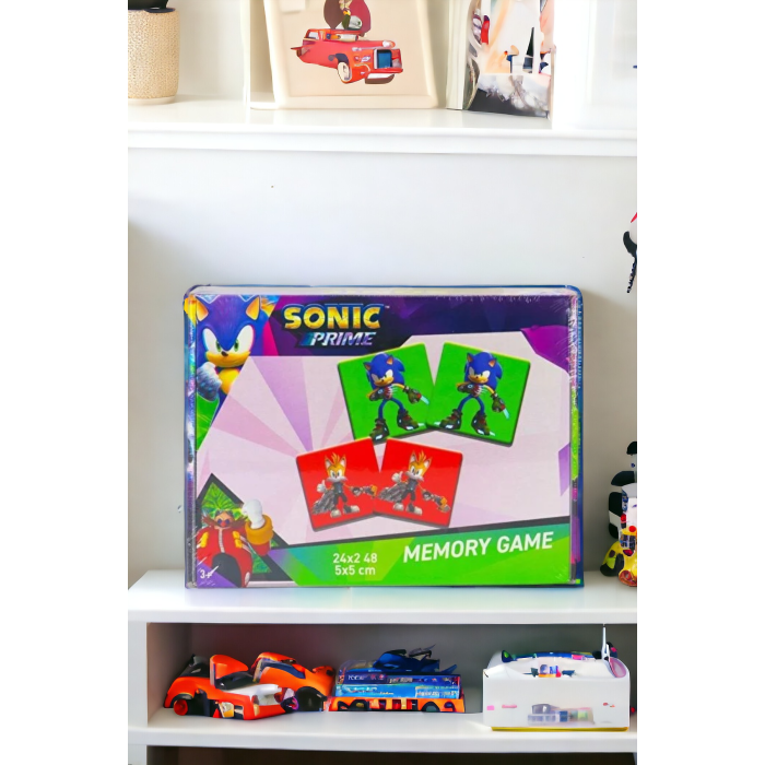 Sonic 48 Parça Hafıza Oyunu Seti | Oyun Kutusu Hafıza Oyun Seti SO7878